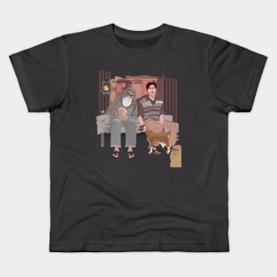 THE OLD BEARDO MAN Kids T-Shirt